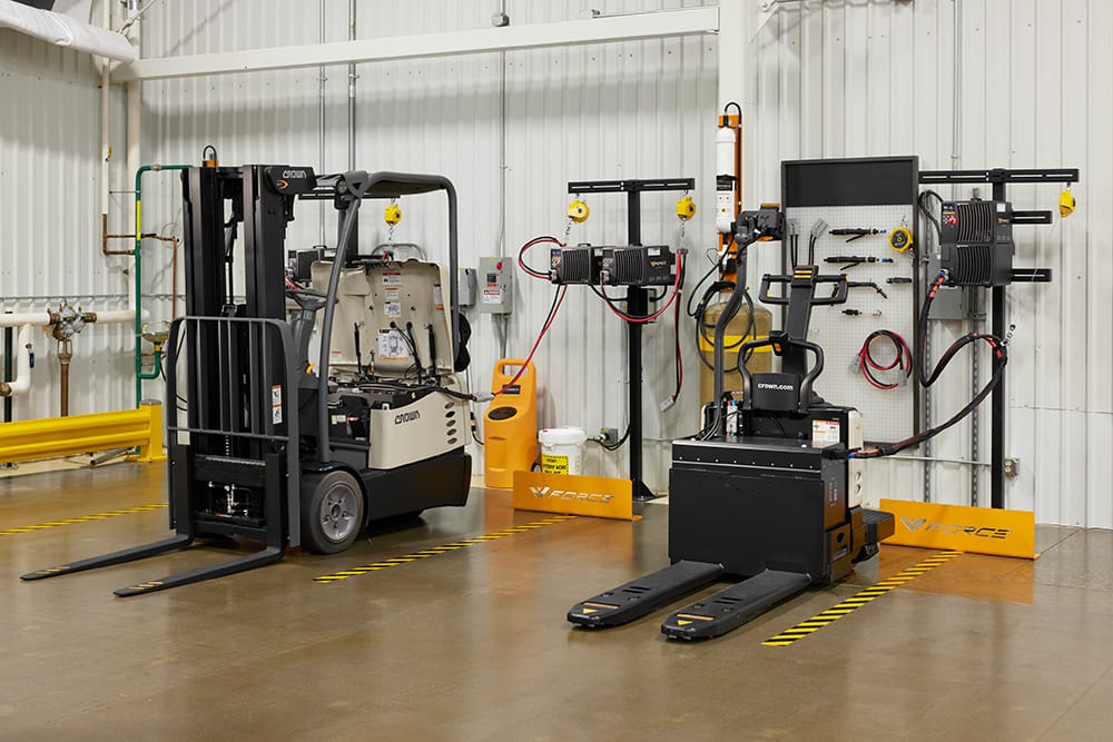 Forklift Battery Charging Infrastructure And Site Requirements